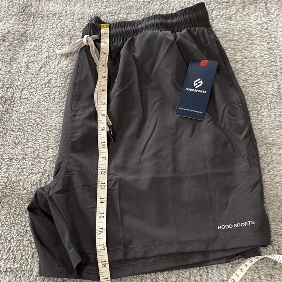 Hodo Sports Gray Athletic Shorts - Picture 7 of 7
